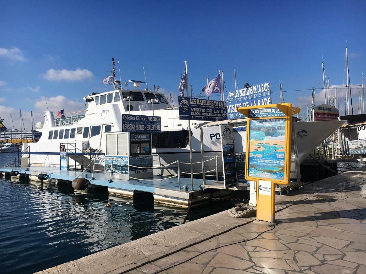 Cosy T2 Port De Toulon - Stade Mayol "Clim, Wifi Gratuit" ภายนอก รูปภาพ