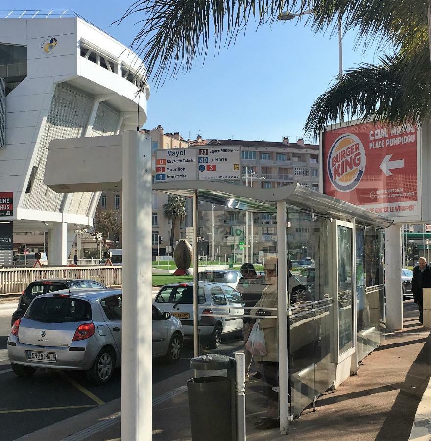 Cosy T2 Port De Toulon - Stade Mayol "Clim, Wifi Gratuit" ภายนอก รูปภาพ